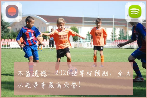 不留遗憾!2026世界杯预测,全力以赴争夺最高荣誉!